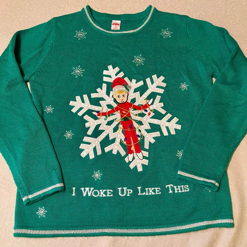 Elf on the Shelf X-MAS Sweater